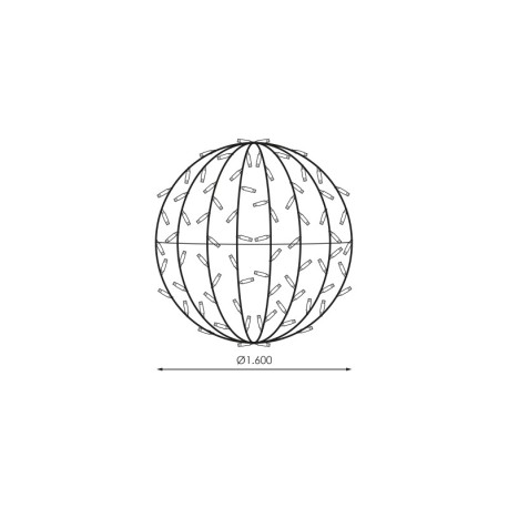 Motivo Sphere 3D Ø160cm Prilux