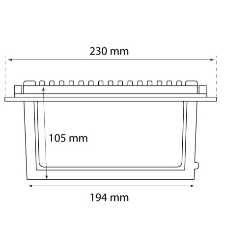 Downlight led Halide Lyon empotrable 50w I-TEC