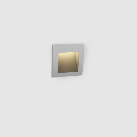 Empotrable de pared Face 3.3w IP65 gris Forlight