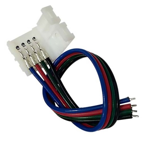 Conector simple RGB 4 pin +cable I-TEC