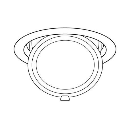 Downlight led Halide round empotrable 35w I-TEC