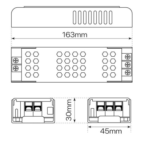 Driver tira led 24V 100w IP20 I-TEC