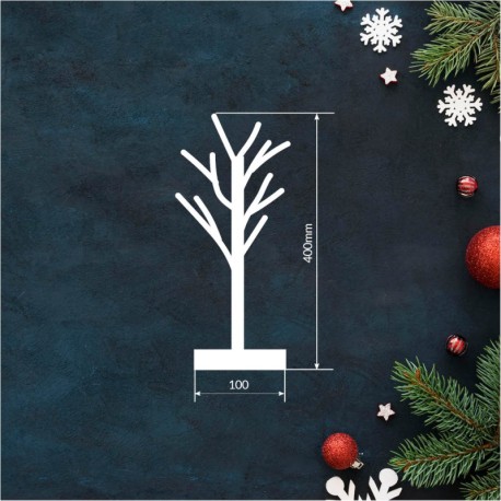 Árbol decorativo LED Cumia 40cm 3xAAA GSC