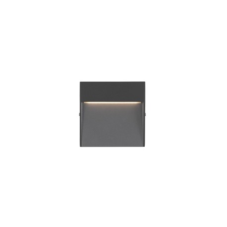 Empotrable de pared Nod Square 2.6w 3000k IP65 Forlight