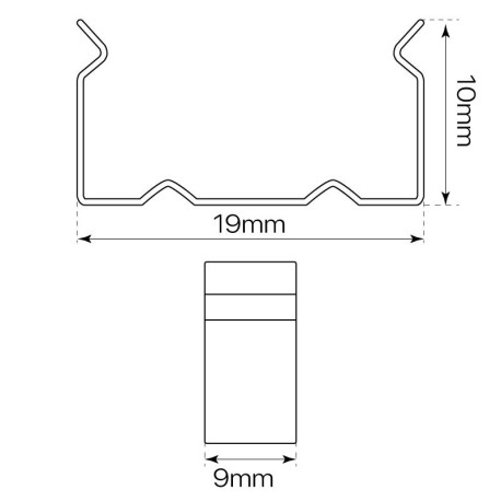 Clip metálico S-173 I-TEC