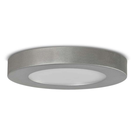 Downlight  plafón Slim superficie redondo 20w gris I-TEC