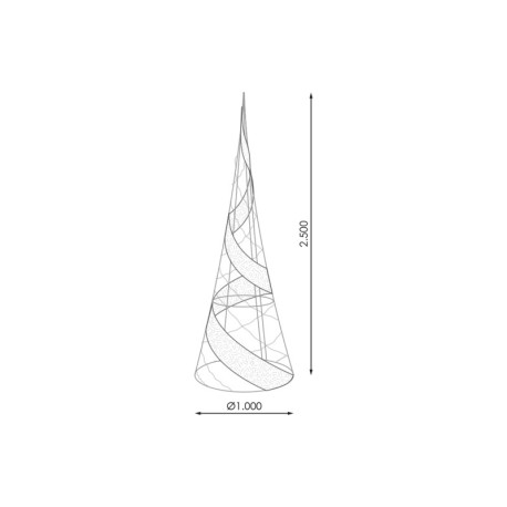 Cono Loop 3D 200cm Prilux