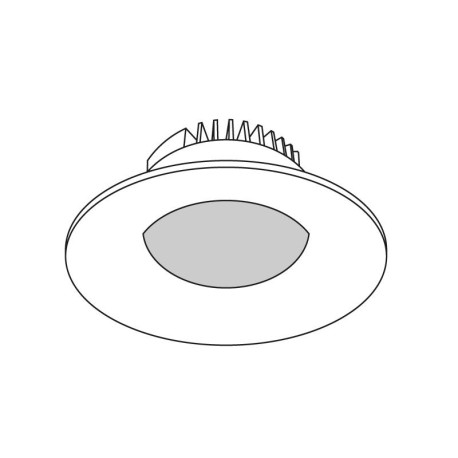 Downlight Curve 15w para empotrar redondo I-TEC