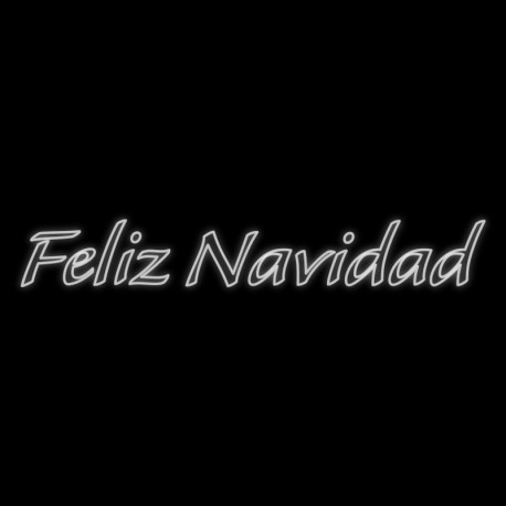 Letrero Feliz Navidad combinar Prilux