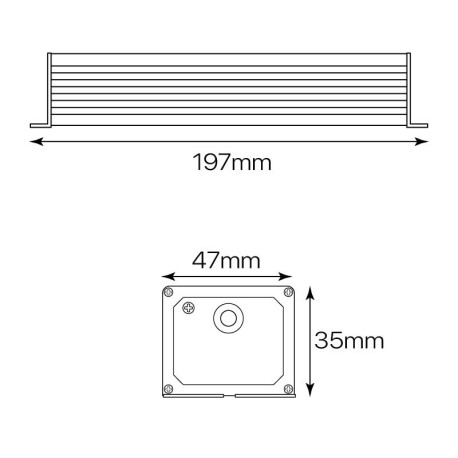 Driver 60w 12W IP67 I-TEC