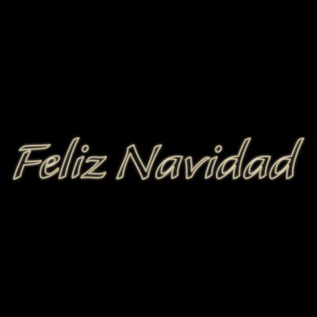 Letrero Feliz Navidad combinar double neon Prilux