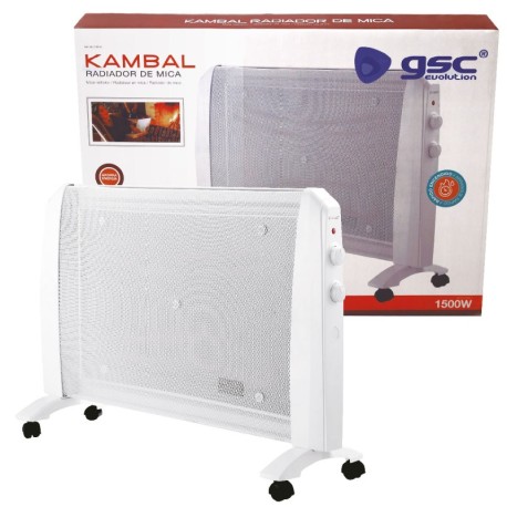 Radiador eléctrico Kambal blanco GSC