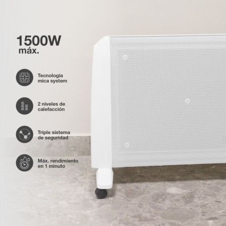 Radiador eléctrico Kambal blanco GSC