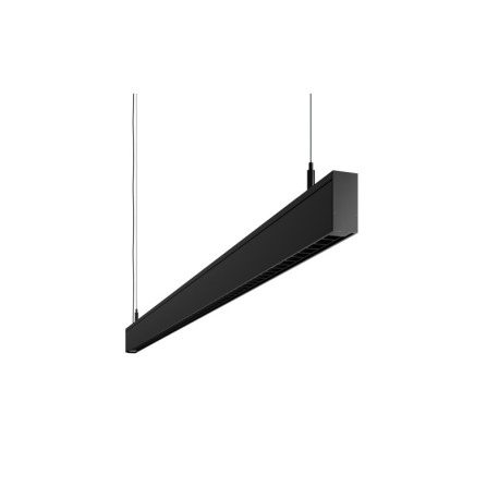 Lampara de techo Evo Casambi 38w 1170 mm lamas negras Beneito Faure