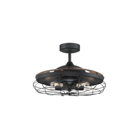 Ventilador de techo Dunlin negro Westinghouse Lighting Farho