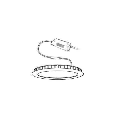 Downlight Slim empotrable redondo 9w I-TEC