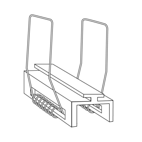 Pinza doble D-360 empotrar I-TEC