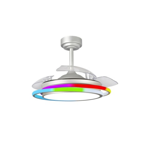 Ventilador de techo Antila Mini RGB 45w CCT CristalRecord