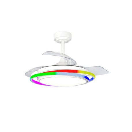 Ventilador de techo Antila Mini RGB 45w CCT CristalRecord