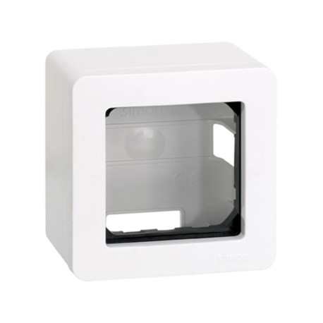 Caja superficie 1 elemento blanco Simon 27