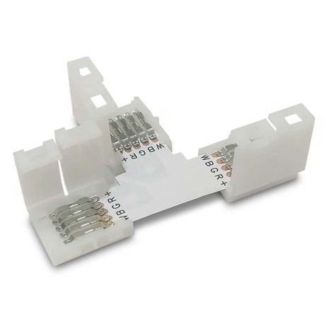 Conector T tiras led RGB+W 24v I-TEC