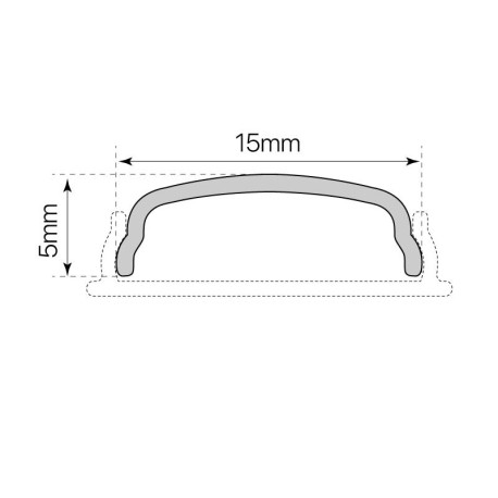 Difusor opal S-179 flexible 2mts I-TEC