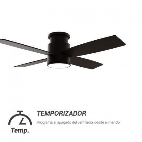 Ventilador de techo Taro negro Sulion