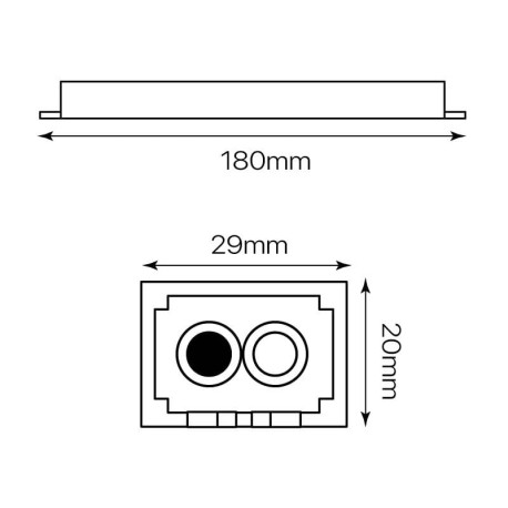 Driver tira led 24v 30w IP67 I-TEC