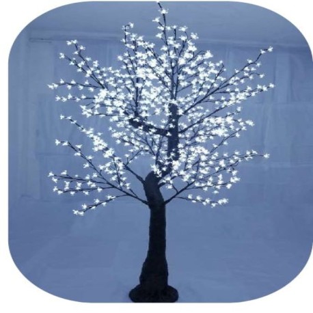 Árbol luminoso Cerezo LED blanco Vaelza