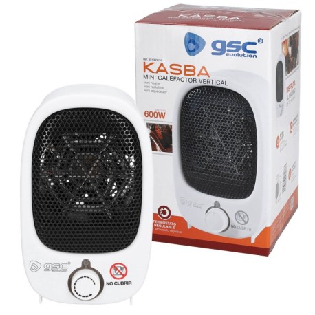 Mini calefactor vertical Kasba 600w GSC