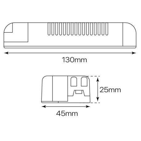 Diver dimmable Triac 20w a 24w I-TEC