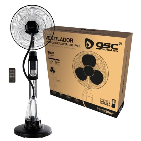 Ventilador vaporizador de pie Hukam 70w GSC