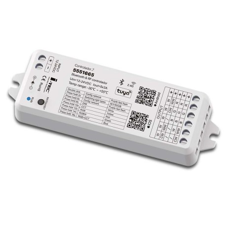 Controlador.7 tiras led 12V y 24V I-TEC