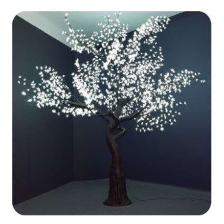 Árbol luminoso Cerezo Premium 3m led blanco Vaelza