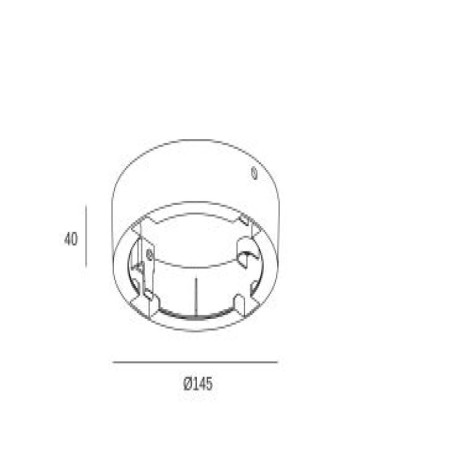 Accesorio downlight Element blanco Forlight