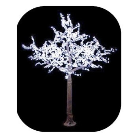 Árbol luminoso cerezo led blanco IP65 Vaelza