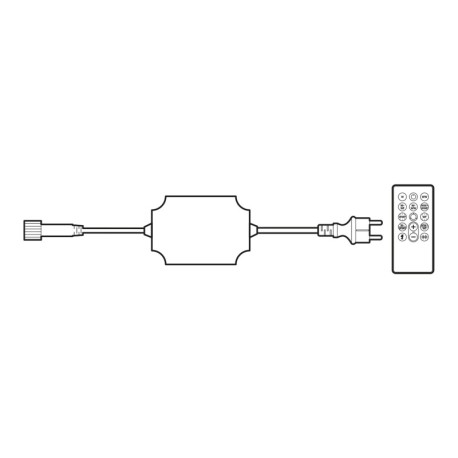 Controlador CW-WW con mando String plus Prilux