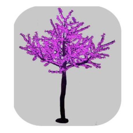 Árbol luminoso cerezo led rosa IP65 Vaelza