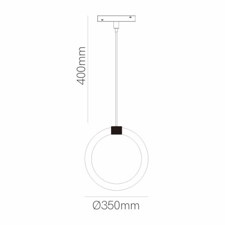 Luminaria Fine 25 circle 48V  Beneito Faure