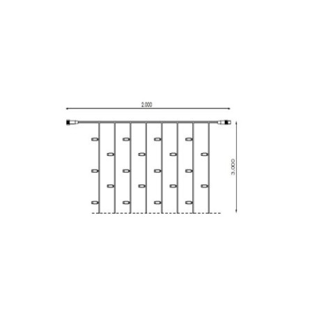 Luces Screenlight 300 interior 2x3m Pilux