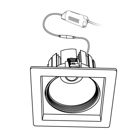 Downlight led Store empotrable 18w I-TEC