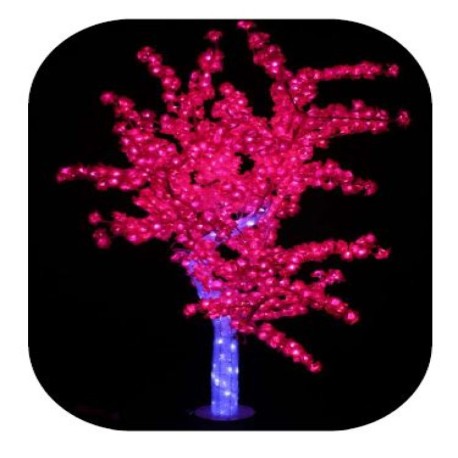 Arbol LED Cerezo Primor rosa/blanco- IP65 de Vaelza