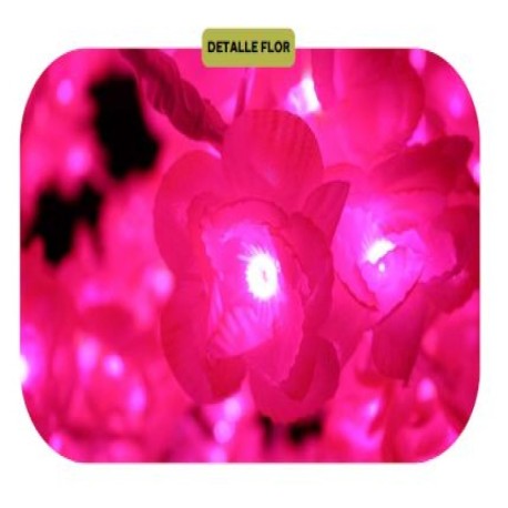 Arbol LED Cerezo Primor rosa/blanco- IP65 de Vaelza