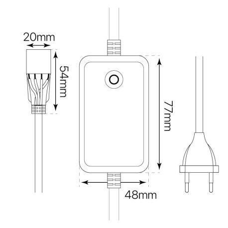 Alimentador-Push Sprint RGB 230V I-Tec