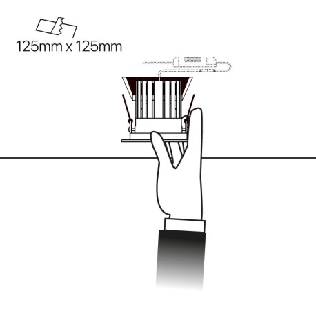 Downlight led Store empotrable 30w I-TEC