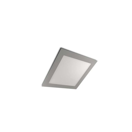 Downlight Slim empotrable cuadrado 6w gris  I-TEC