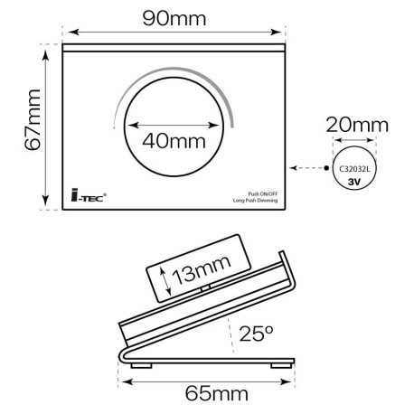 Emisor.15 tiras led 12v y 24v RGB I-TEC