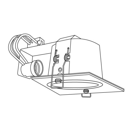 Downlight empotrable Minisquare led15w I-TEC