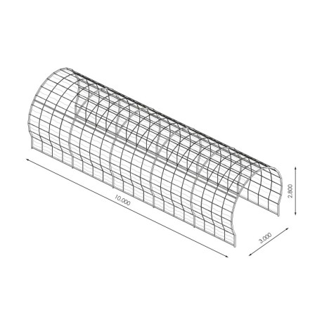 Túnel transitable 3D Prilux