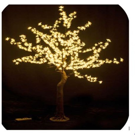 Árbol luminoso cerezo amarillo 1.80m Vaelza